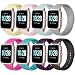 Produktbild Hamily Armband Kompatibel für Apple Watch 38mm 40mm, Weiche Silikon Wasserdicht Ersatz Uhrenarmbänder für Apple Watch Series 5/4/3/2/1, S/M 8Pack