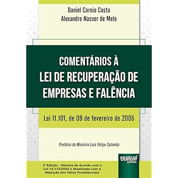 Capa do livro Comentários à Lei de Recuperação de Empresas e Falência - Lei 11.101, de 09 de fevereiro de 2005