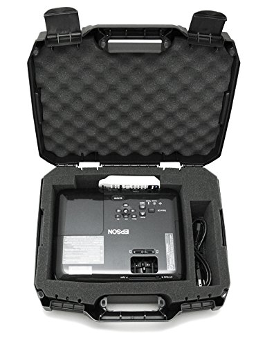 Casematix Projector Travel Case Compatible with Epson VS250 Svga , VS350 xga
