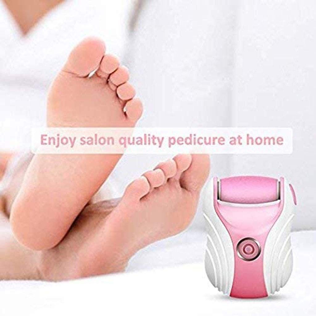 Removedor de Callos eléctrico, Lima para pies, Herramientas de pedicura Recargables por USB para Piel Muerta Seca y Agrietada en los Talones y los pies