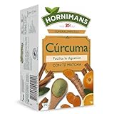 Hornimans Infusión de Cúrcuma con Té Matcha 100% Natural | 20 bolsitas | ConTeína