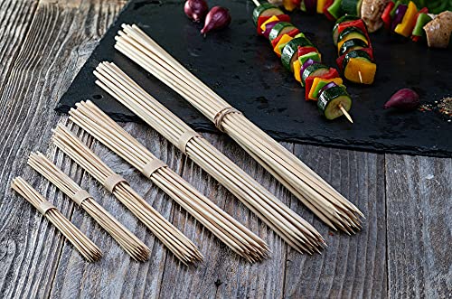 Image of DEERA 5MM Bamboo BBQ SKEWERS-14 INCH-Pack of 25
