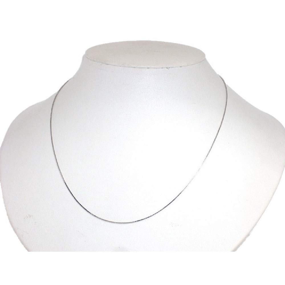 Gold Gala Collana in Argento 925 a Maglia Veneziana Sottile, Uomo Donna Made in Italy
