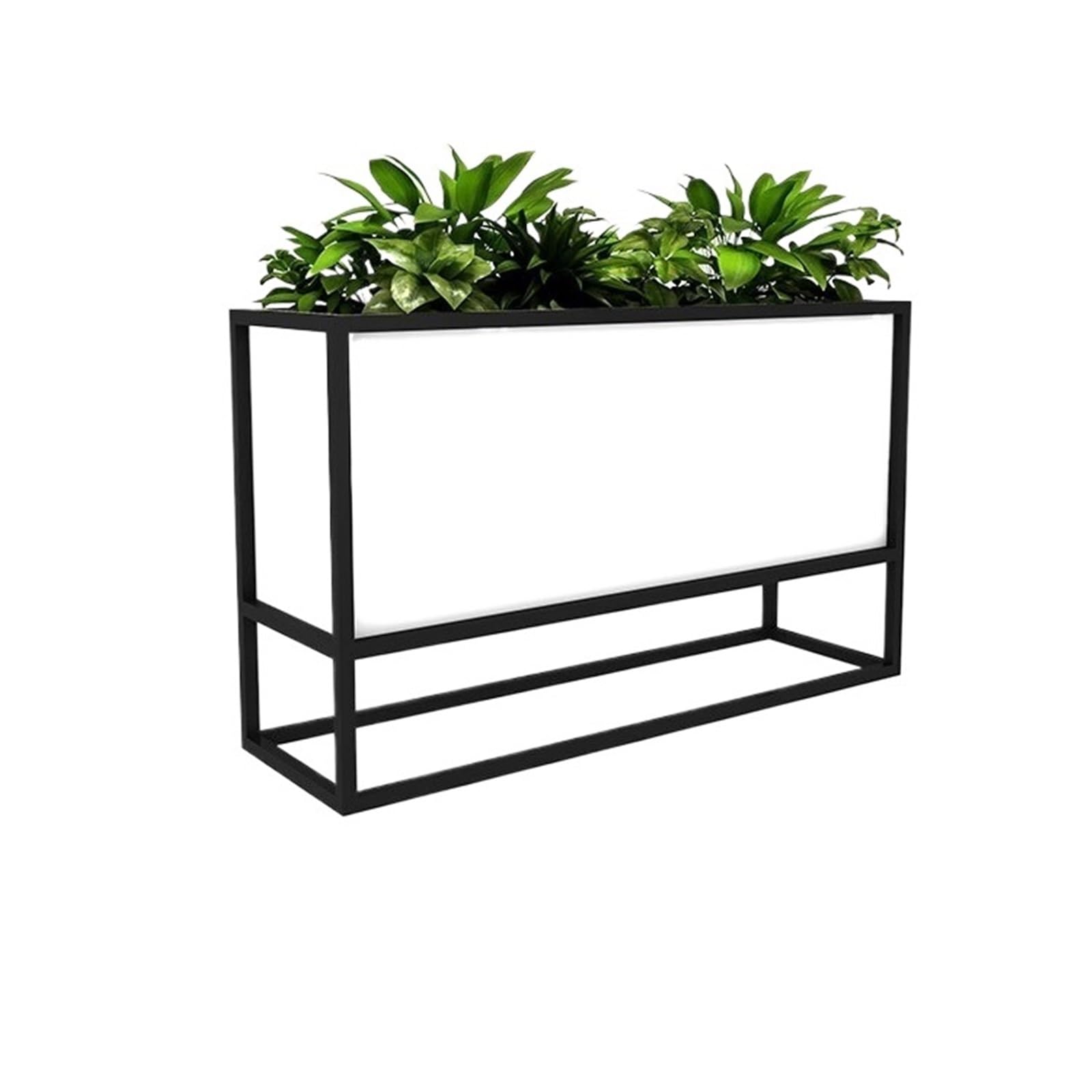 ZTHYSHOZ Large Outdoor Planter Box Simple Partition Planter Box Flower Trough Plant Pot