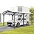 Real Relax 12 x 16 ft Metal Carport Kits with Polycarbonate Panel, Heavy Duty Metal Carport Canopy, Outdoor Car Tent Metal Garage Shelter for Car, Truck and Boats, Grey