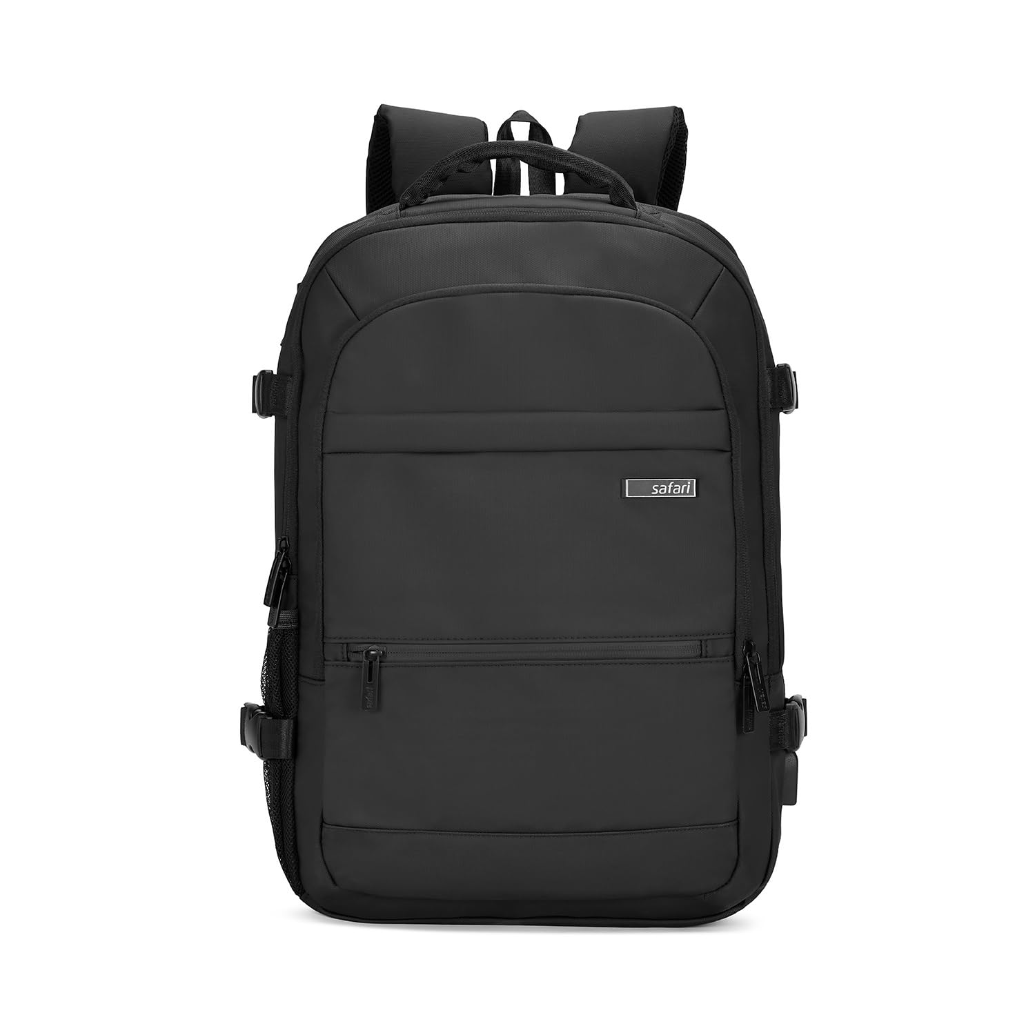 Safari Beyond 28 Litres Waterresistant Overnighter Laptop Backpack With Laptop & Tablet Sleeve, Polyester, Black (B0CP7YN28W) Amazon Price History, Amazon Price Tracker