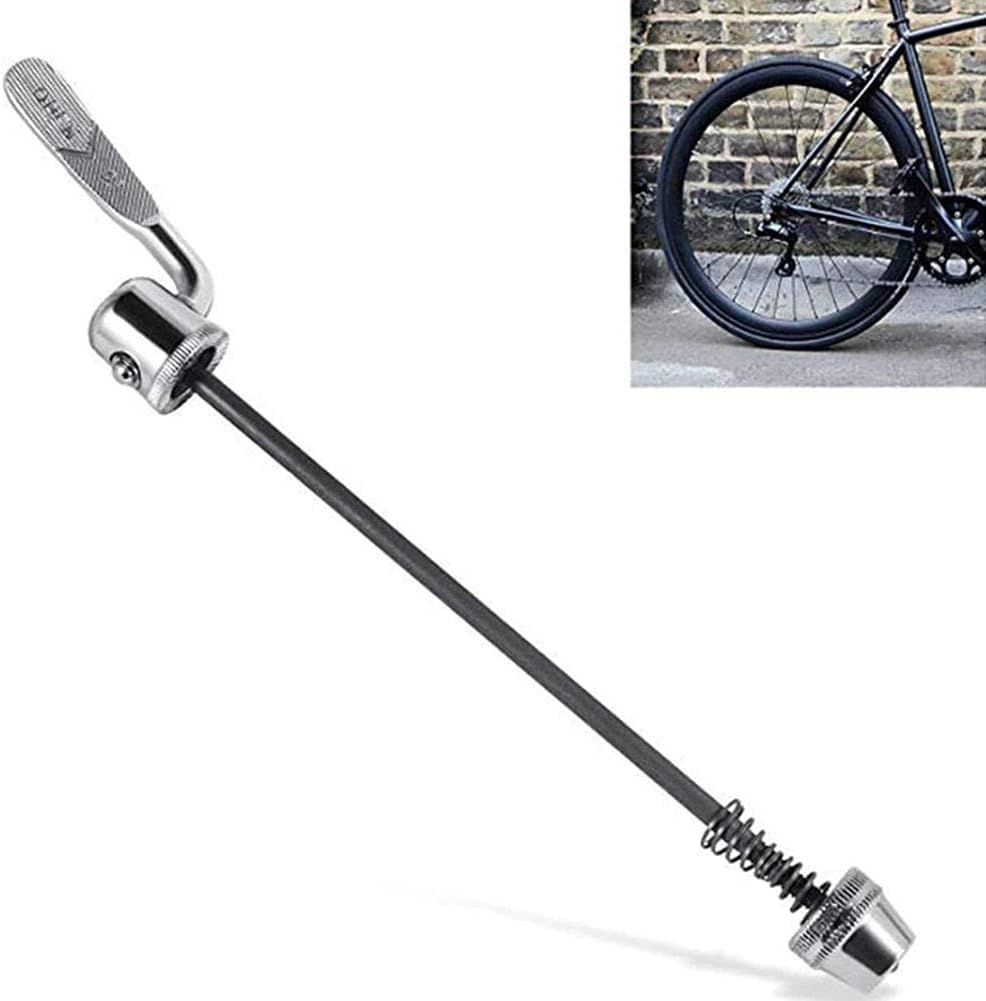 CYBTM Bike Front Wheel Riser Block with Rear Wheel Quick Release Skewer ...