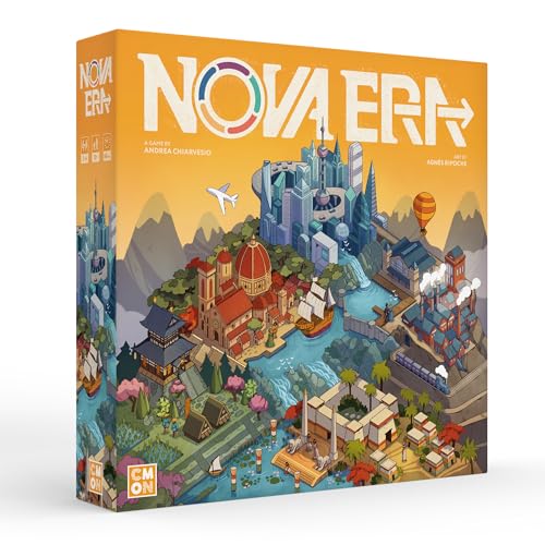 Nova Era juego de mesa estrategia civilización 12+ 2-4 jugadores miniatura 1