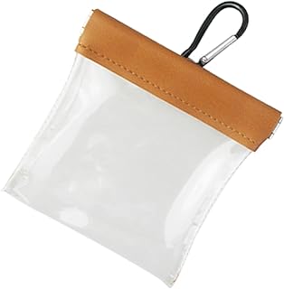 Ksikdeg Bolsa de almacenamiento transparente para camisetas de golf con clip, portátil, bolsa de cintura, bolsa ligera para camisetas de golf