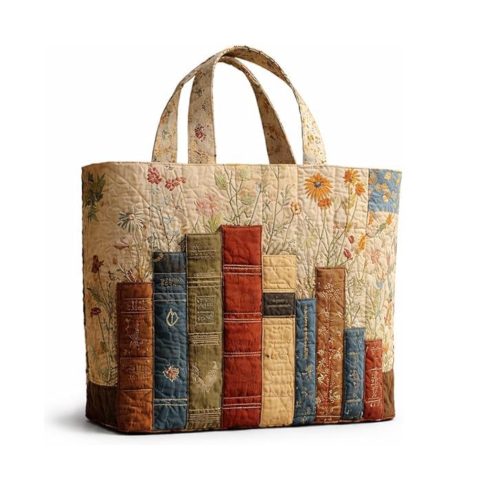 Bolso Tote Acolchado para Mujer con Estampado Animal miniatura 1