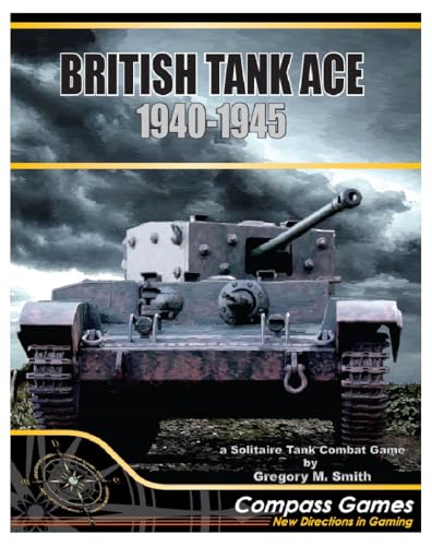 Compass Games British Tank Ace 1940-45, World War II Solitaire