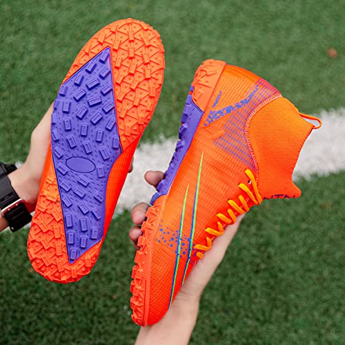 BOTEMAN Fußballschuhe Herren High Top Spike Cleats Trainingsschuhe Kinder Fußball Stiefel Unisex - Image 6