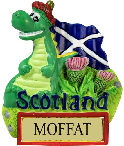 Resina escocesa imán Nessie con el indicador de Moffat Diseño Imán