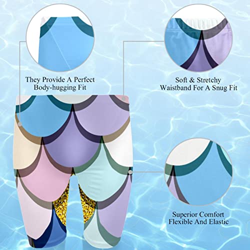 Jammers de natación de escamas para hombre ideales para entrenar en la piscina 2