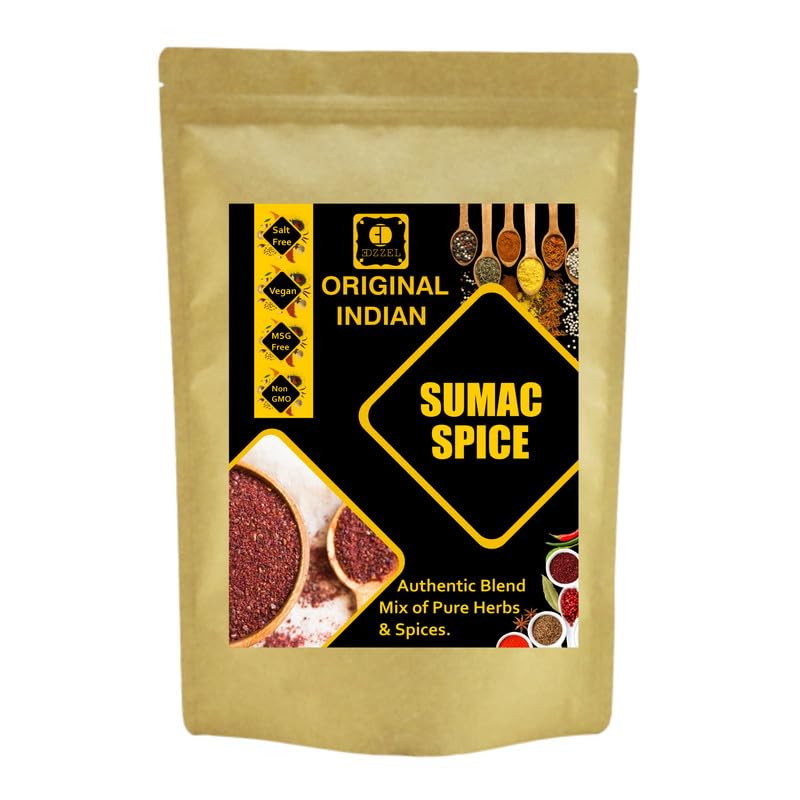 EDZZEL Natural Indian Sumac Spice | Indian Spice | 100 GRAM (Pack Of 3)