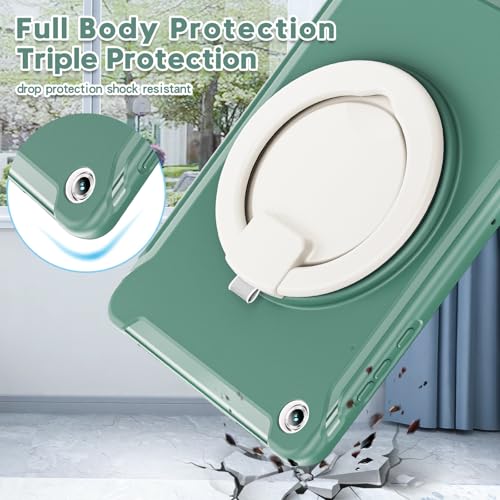 Coque protection Samsung Galaxy Tab A11+ antichoc robuste 11 pouces vert FC - 7