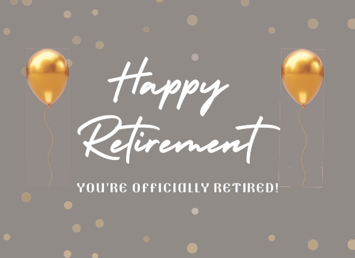 Happy Retirement You're officially retired!: Message book for leaving coworker | Memory book for farewell party | Guest book to sign in for friend & family