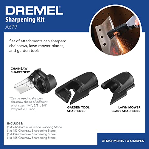 Dremel A679-02 Sharpening Attachment Kit, For Sharpening Outdoor Gardening Tools thumb #2