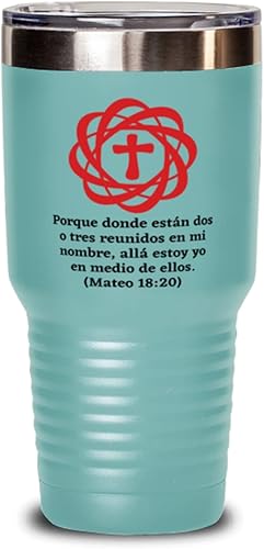 Regalos Religiosos - El amor nunca falla Para matrimonio religioso, bautizo, primera comunion, confirmacion - Vaso de Vino color teal 30oz Regalos Religiosos - El amor nunca falla Para matrimonio religioso, bautizo, primera comunion, confirmacion - Vaso de Vino color teal 30oz
