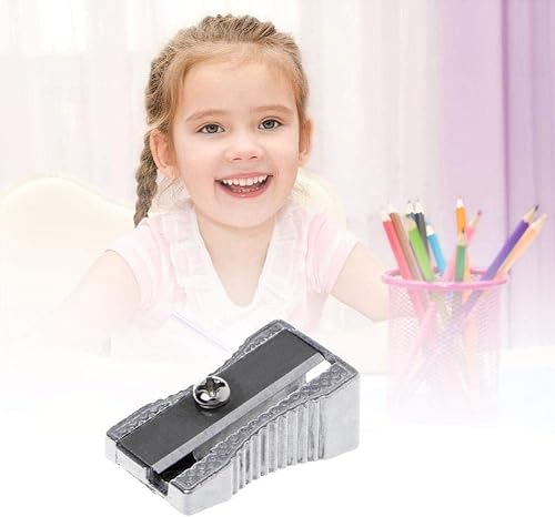 Miniatura 8 de Tsugar 3 sacapuntas de metal lindo y clásico sacapuntas de maquillaje para regalos escuela papelería coreana para suministros de vuelta