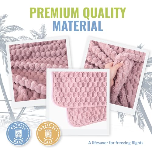 BOACAY Packable Travel Blanket for Airplane, Car - Compact Office Blanket - Portable Pillow for Adults, Kids with Case, Luggage Sleeve, Backpack Clip - Image 6