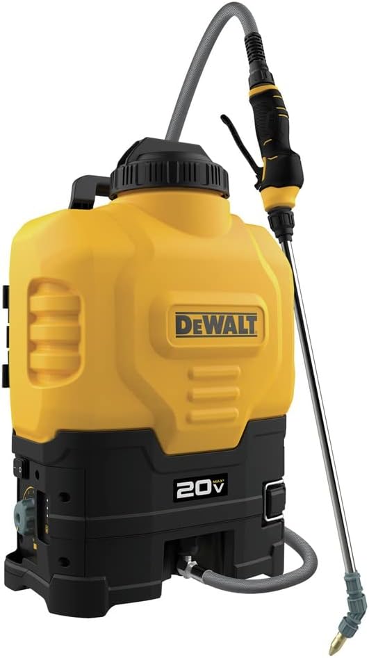 DEWALT 20V* Lithium-ion Battery Powered Backpack (Tool Only), 4 Gallons