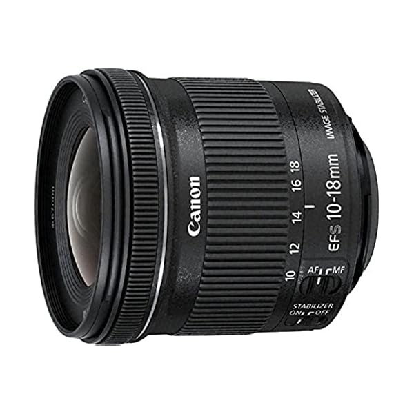 Canon 10-18 mm/F 4.5-5.6 EF-S IS STM 10 mm Objektiv (Canon EF/EF-S-Anschluss,true)