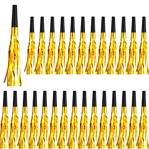 Deekin 200 Pcs Party Blowers Noise Makers,Gold