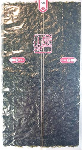 Samgak Gimbap, 50 pezzi per Onigiri, foglie a forma di triangolo, essicate, 50 g, con adesivi