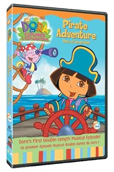 DVD Dora The Explorer Doras Pirate Adventure Book