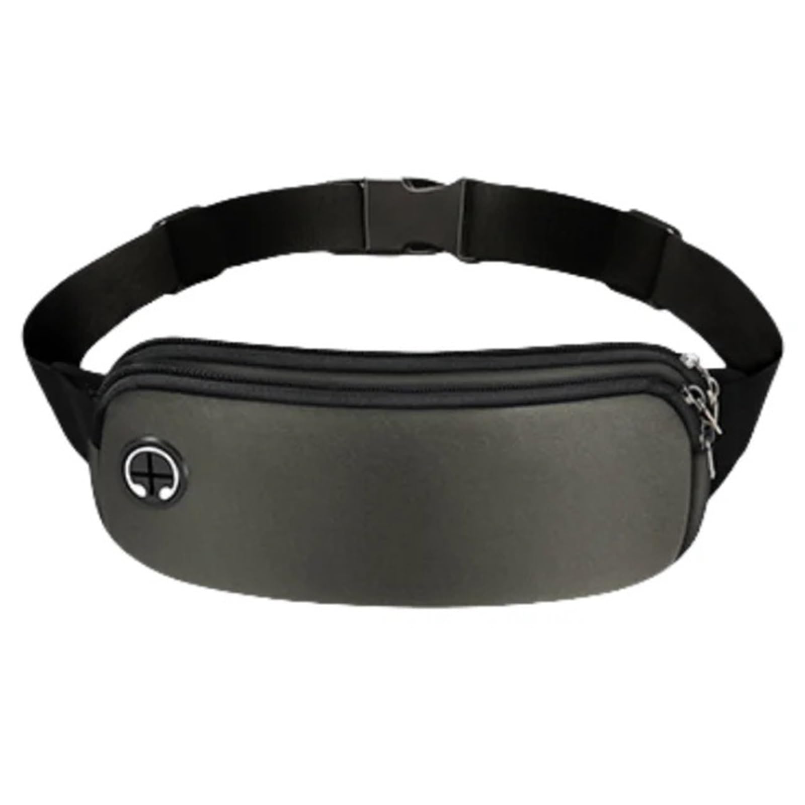 Männer und Frauen Laufen Taille Tasche Sport Handy wasserdichte Fitness Einstellbare Marathon Ausrüstung Radfahren Für Running(Dark Gray)