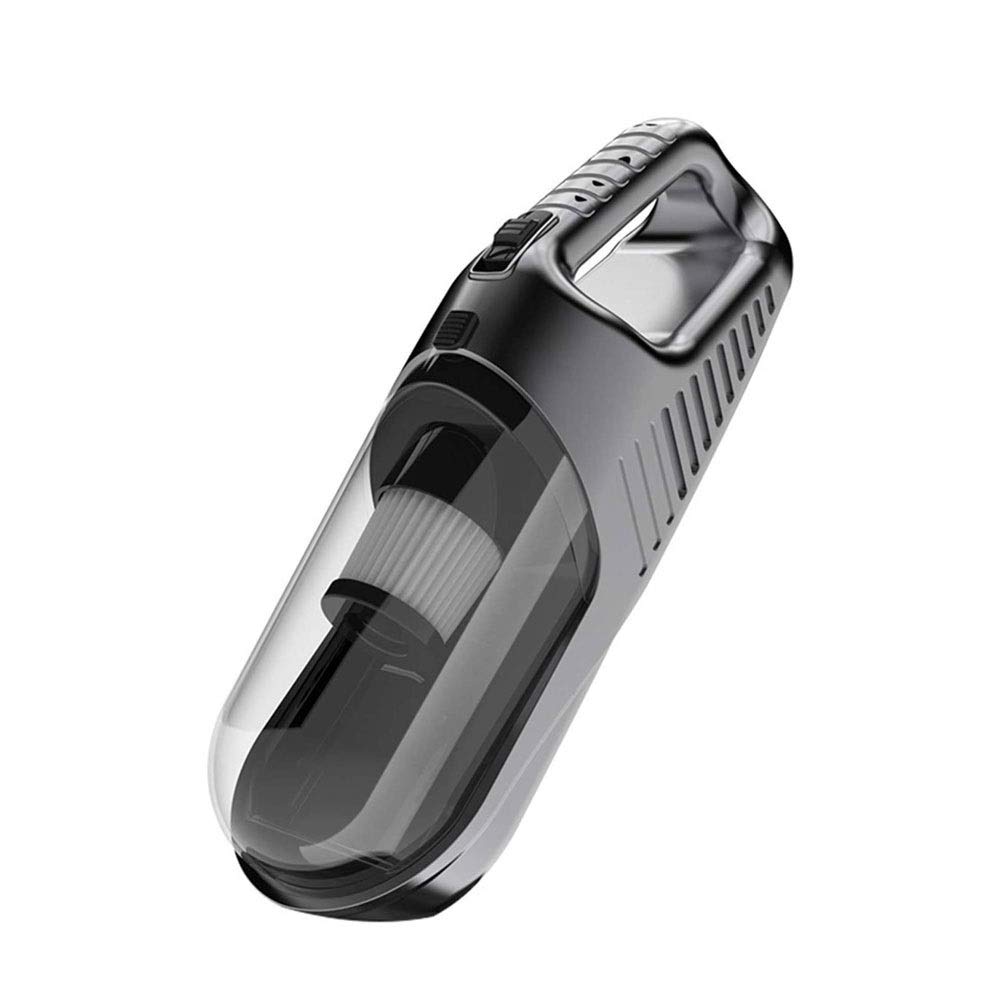 Aspiradora portátil del automóvil: vacío de mano inalámbrico de alta potencia con cable de 13 pies - 12V - Kit de accesorios para automóviles y automóviles para detalle y limpieza interior de aut