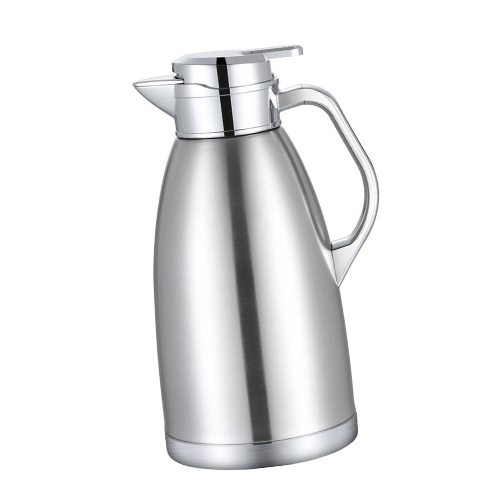 Carafe Isotherme en Acier Distributeur Enterprise Argenté Durable