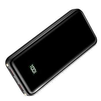 モバイルバッテリー 大容量40000mAh急速充電 スマホ充電器LEDライト付き Amazon | 大容量モバイルバッテリー 40000mAh 急速充電 スマホ