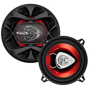 BOSS Audio Systems CH5520 Chaos Series 5.25 Inch Car Door Speakers – 200 Watts (Pair), Coaxial, 2 Way, Full Range, 4 Ohms, Bocinas para Carro