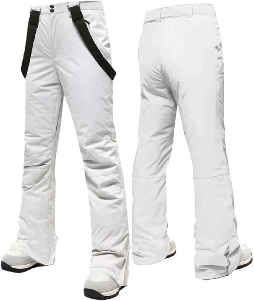 Ski Pants Women Thicken Windproof Winter Snow Pants Outdoor Sports Snowboarding Warm Breathable Overalls