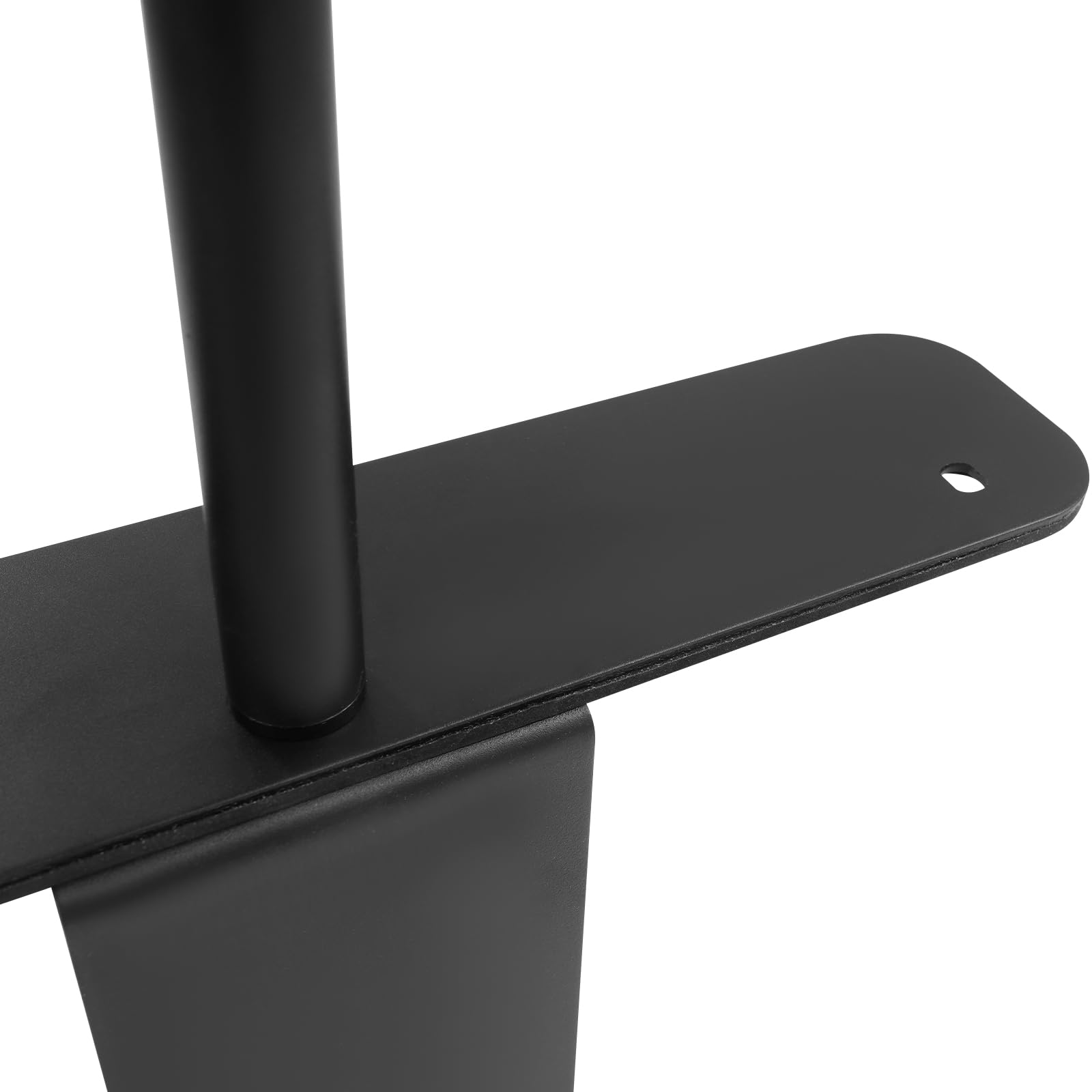 Support de projecteur, pivotant à 360°, réglable en hauteur, support de projecteur caché avec interface à vis 1/4", mini support de sol pour lit et canapé, noir