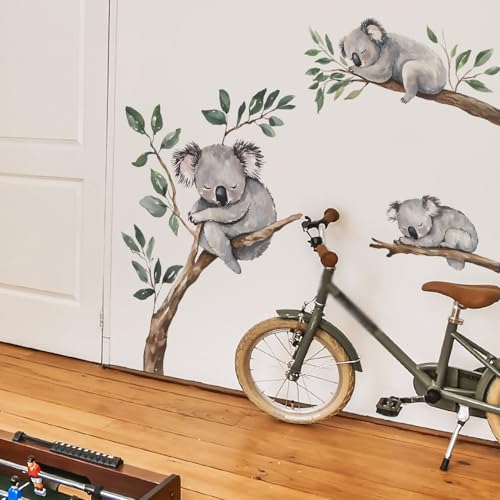 Vinilo Decorativo Koala en Rama 36x12 Pulgadas miniatura 5