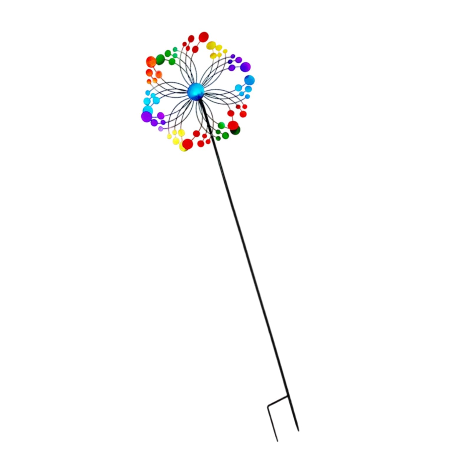 Spinning Spinner Windmill Sculpture Metal Garden Art Yard Decor Gift Best Lawn Landscape Mother's Day Creative Garden Gift