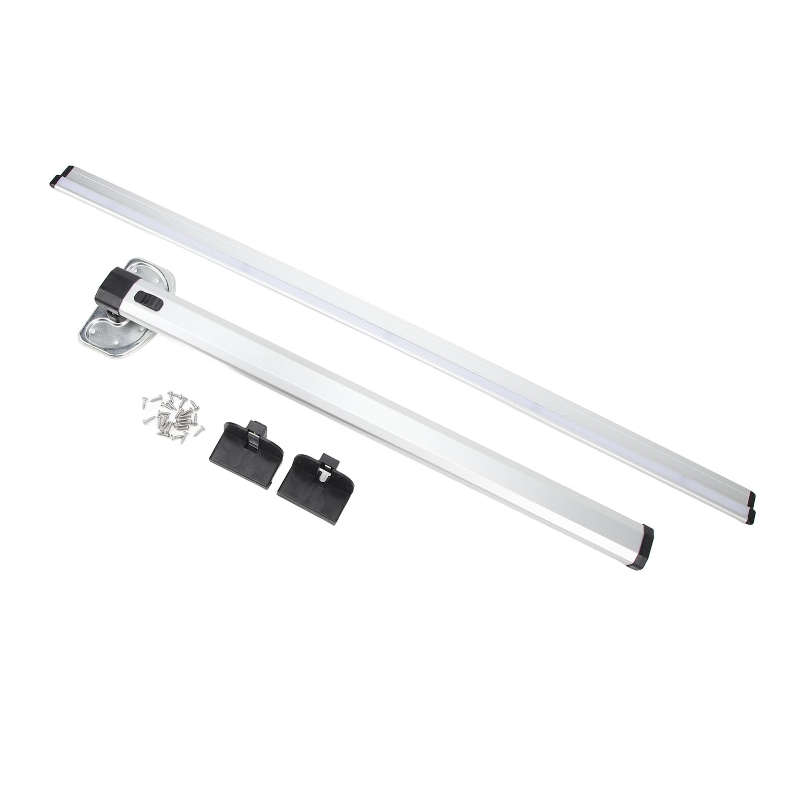 Składana Noga Stołu RV 725mm Aluminium Odchylana, Montowana do ściany | Aluminum Alloy construction, Detachable Wall Mount with Rail, Space Saving For Motorhome yacht Interior
