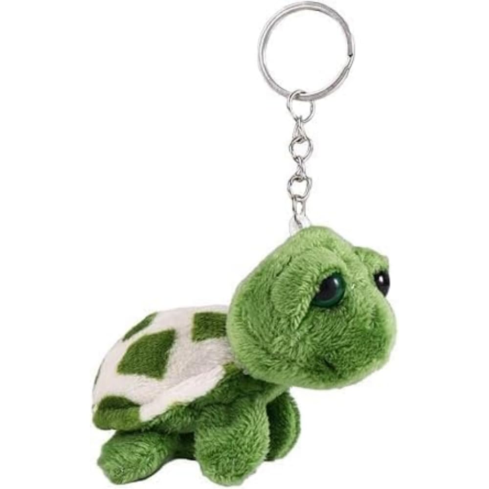 Zenarao Green Mini Sea Creatures Turtle Keychain Key Ring Cartoon Bag Pendant Auto Animal Keychain Decoration Keychains Interior Accessories