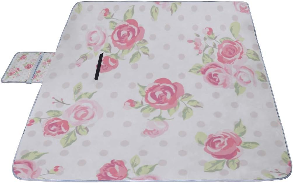 レジャーシート ピンクの花 ピクニック 折りたたみ 撥水 アウトドア クッション マット コンパクト 花見 運動会 キャンプ 遠足