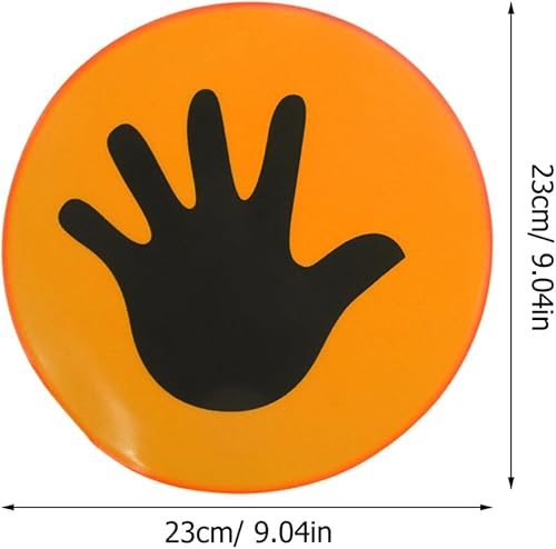 Miniatura 6 de Baluue 2 Pairs Soccer Training Markers Spot Markers Soccer Basketball Sports Speed Agility Training Signs Flat Field Cones