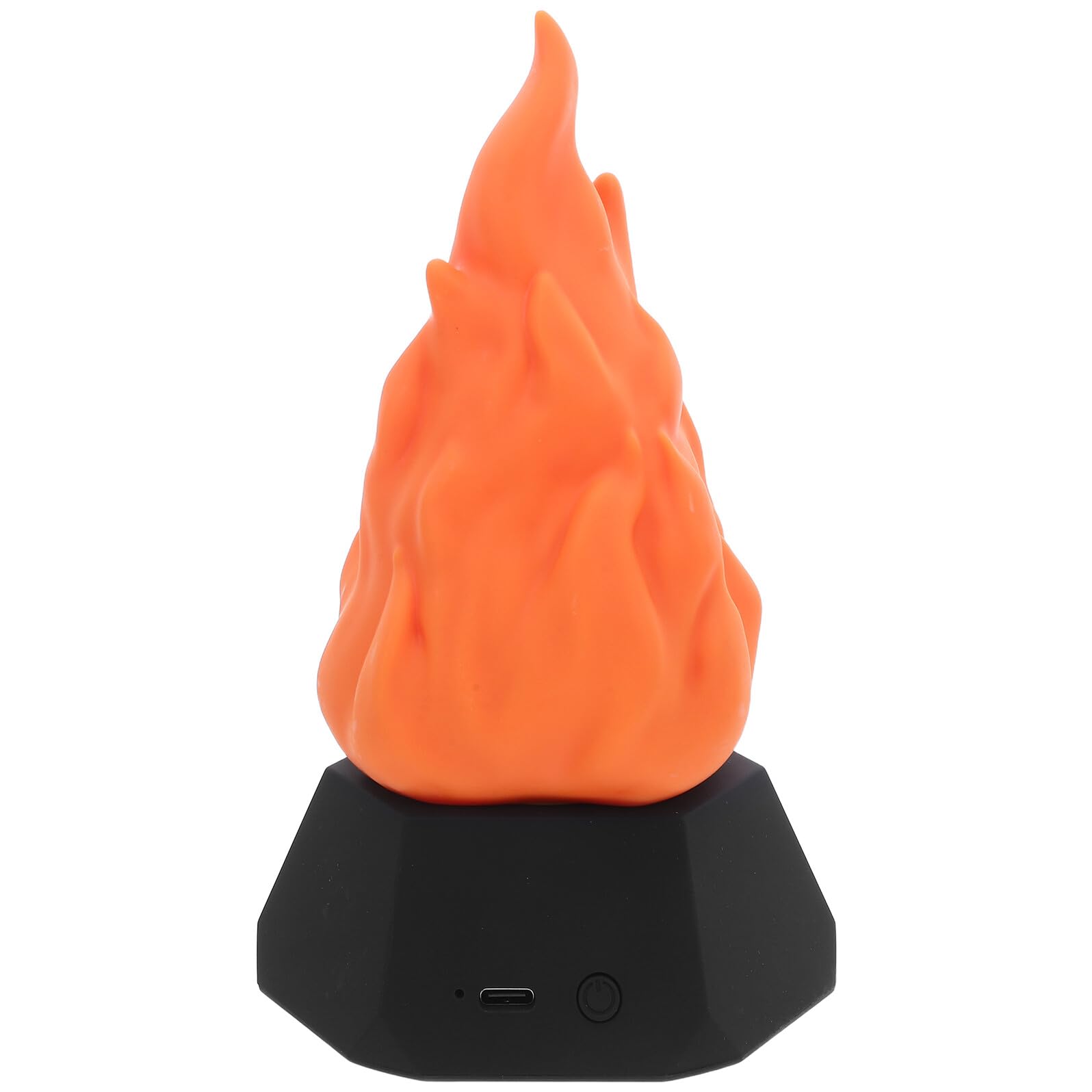 Lámpara LED efecto fuego recargable USB para decoración exterior de camping 8