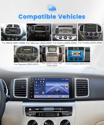 Radio para auto con pantalla 7 pulgadas Android 13 Upriding miniatura 2