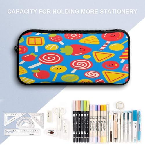 Printed Backpack With Lunch Pack Storage Box Case Candy Blast 3pcs Lightweight Travel Backpack4