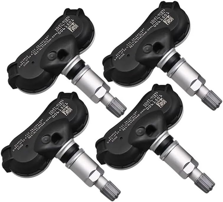 Sensor for Toyota Highlander RAV4 Sequoia Tundra, 1/4PCS TPMS Sensor Tire Pressure 42607-0C091