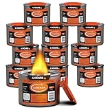 Luminar Resealable-Wick Chafing Fuel Cans, 12 Pack, 4 Hour - Premium Quality Burners for Food Warmers - No More Spills, Waste, or Hassle - Perfect for Convenient, and Long-Lasting Event Catering