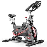 ENTRENAMIENTO EN CASA - Entrenamiento con programas de entrenamiento de ergómetro preinstalados: ¡el entrenamiento perfecto para resistencia, coordinación, piernas y parte inferior! Cinturón de pulso compatible para un entrenamiento cardiovascular efectivo.