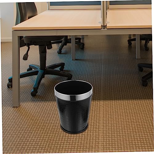 Caneca de basura rectangular negra Happyyami miniatura 7
